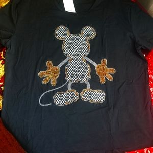 Mickey Bling rhinestone & mirrored pieces